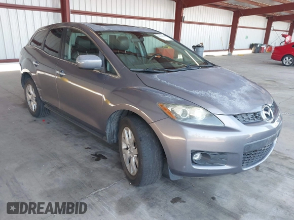2007 Mazda CX-7 Grand Touring with VIN JM3ER29L870115788, listed as a IAAI auction lot 42154176 with 1 mi miles. Bid and sale history available at carsss.com. Image 1.