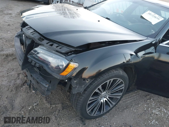 2013 Chrysler 300 with VIN 2C3CCABT8DH644370, listed as a IAAI auction lot 38322039 with 120,874 mi miles. Bid and sale history available at carsss.com. Image 6.