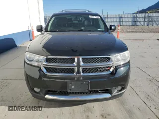 2013 Dodge Durango Crew z VIN 1C4RDJDG7DC584541, wystawiony jako Copart lot #55957665 z przebiegiem 142 639 mil mil oraz Czysty tytuł • Clean title. Historia ofert i sprzedaży dostępna na DreamBid. Obrazek 5.