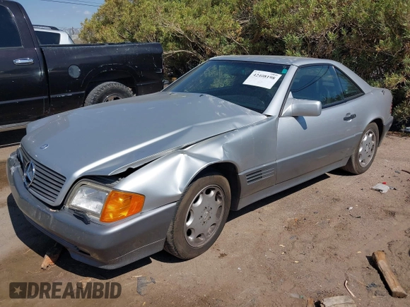 1994 Mercedes-Benz SL 5.0L with VIN WDBFA67E7RF099016, listed as a IAAI auction lot 42408198 with 174,574 mi miles and . Bid and sale history available at DreamBid. Image 2.