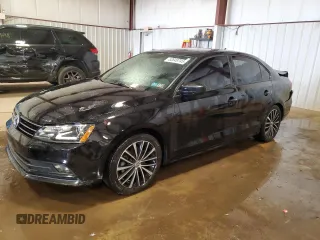 2017 Volkswagen Jetta Sport z VIN 3VWD17AJ7HM307377, wystawiony jako Copart lot #52849745 z przebiegiem 95 172 mil mil oraz Szkoda całkowita • Salvage title. Historia ofert i sprzedaży dostępna na DreamBid. Obrazek 1.