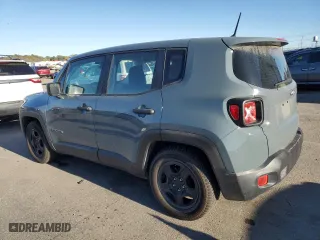 2017 Jeep Renegade Sport with VIN ZACCJAAH6HPF12808, listed as a Copart auction lot 77954704 with 80,509 mi miles and Salvage Title. Bid and sale history available at carsss.com. Image 2.