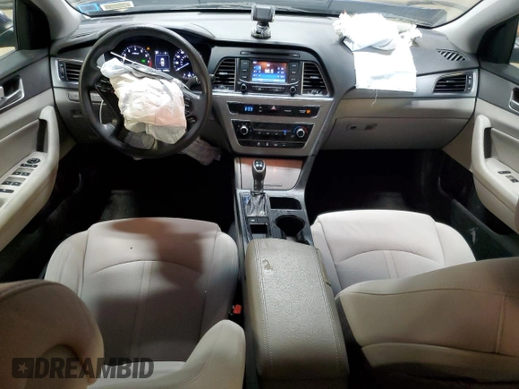2015 Hyundai Sonata 2.4L SE with VIN 5NPE24AF6FH247707, listed as a Copart auction lot 52357415 with 124,265 mi miles and Salvage Title. Bid and sale history available at carsss.com. Image 8.