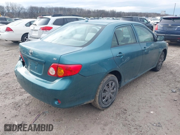 2009 Toyota Corolla with VIN 2T1BU40E29C151330, listed as a IAAI auction lot 41911186 with 137,738 mi miles. Bid and sale history available at carsss.com. Image 4.