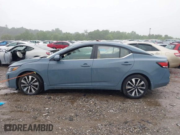 2024 Nissan Sentra SV with VIN 3N1AB8CVXRY202516, listed as a IAAI auction lot 42323940 with 13,436 mi miles and . Bid and sale history available at DreamBid. Image 14.