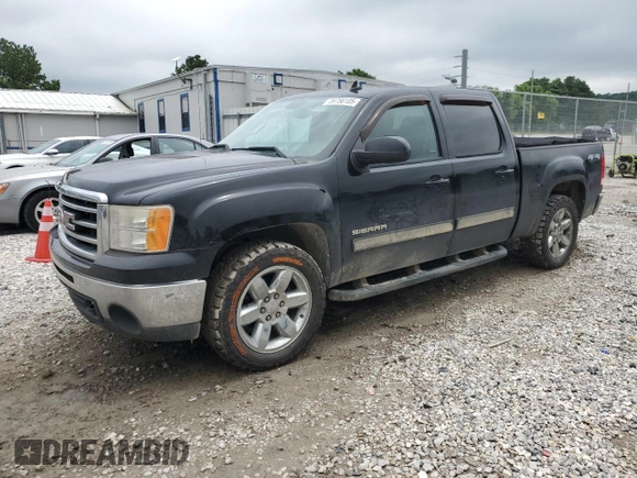 2013 GMC Sierra 1500 SLT with VIN 3GTP2WE72DG122782, listed as a Copart auction lot 59756105 with 178,181 mi miles and Salvage title. Bid and sale history available at DreamBid. Image 1.