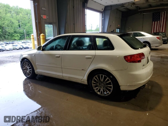 2007 Audi A3 with VIN WAUHF78P67A138834, listed as a Copart auction lot 56659325 with 178,496 mi miles and Salvage title. Bid and sale history available at DreamBid. Image 2.