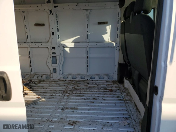 2018 Ram ProMaster Cargo Van with VIN 3C6TRVDG7JE109269, listed as a Copart auction lot 51353975 with 69,879 mi miles and Salvage Title. Bid and sale history available at carsss.com. Image 11.