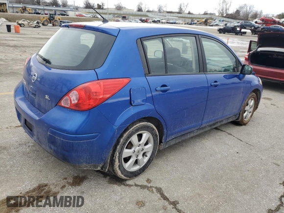 2009 Nissan Versa 1.8 SL with VIN 3N1BC13E79L430687, listed as a Copart auction lot 43637075 with 138,032 mi miles and Salvage Title. Bid and sale history available at carsss.com. Image 3.