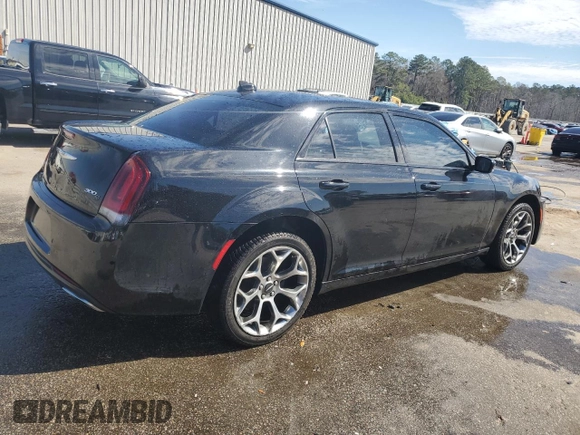 2015 Chrysler 300 with VIN 2C3CCABG8FH815687, listed as a Copart auction lot 48177935 with 89,837 mi miles and Salvage Title. Bid and sale history available at carsss.com. Image 3.