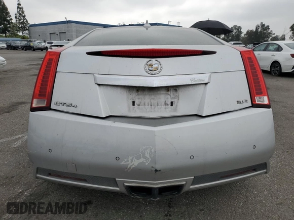 2011 Cadillac CTS with VIN 1G6DC1ED7B0166435, listed as a Copart auction lot 62195115 with 162,879 mi miles and Salvage title. Bid and sale history available at DreamBid. Image 6.