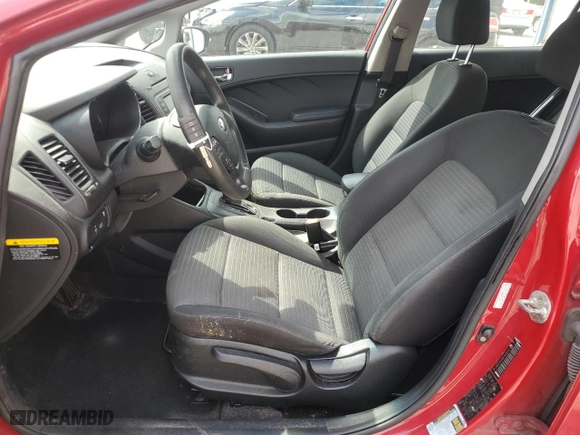 2015 Kia Forte LX with VIN KNAFX4A66F5436702, listed as a Copart auction lot 51938895 with 122,611 mi miles and Salvage Title. Bid and sale history available at carsss.com. Image 7.