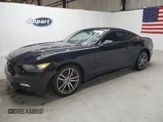 2016 Ford Mustang EcoBoost z VIN 1FA6P8TH4G5325856, wystawiony jako Copart lot #61109794 z przebiegiem 110 542 mil mil oraz Czysty tytuł • Clean title. Historia ofert i sprzedaży dostępna na DreamBid. Obrazek 1.