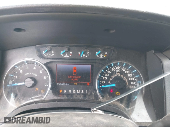 2013 Ford F-150 XL with VIN 1FTFW1ETXDFA33723, listed as a IAAI auction lot 39711808 with 112,922 mi miles. Bid and sale history available at carsss.com. Image 7.