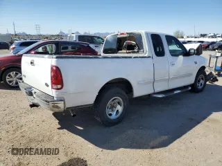 1998 Ford F-150 XL with VIN 1FTRX17L7WKB21212, listed as a Copart auction lot 45683025 with 185,411 mi miles and Salvage title. Bid and sale history available at DreamBid. Image 3.