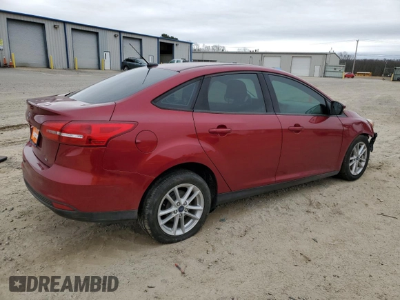 2017 Ford Focus SE with VIN 1FADP3F22HL264053, listed as a Copart auction lot 48172355 with 130,818 mi miles and Salvage Title. Bid and sale history available at DreamBid. Image 3.