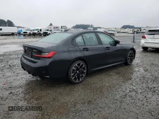 2025 BMW 3 Series 330i xDrive with VIN 3MW89CW02S8F06050, listed as a Copart auction lot 41817495 with 1,709 mi miles and Salvage Title. Bid and sale history available at carsss.com. Image 3.