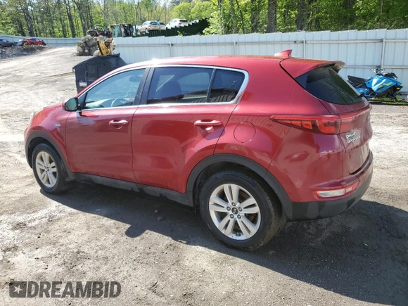 2017 Kia Sportage LX z VIN KNDPMCACXH7219676, wystawiony jako Copart lot #57602505 z przebiegiem 109 251 mil mil oraz Czysty tytuł • Clean title. Historia ofert i sprzedaży dostępna na DreamBid. Obrazek 2.