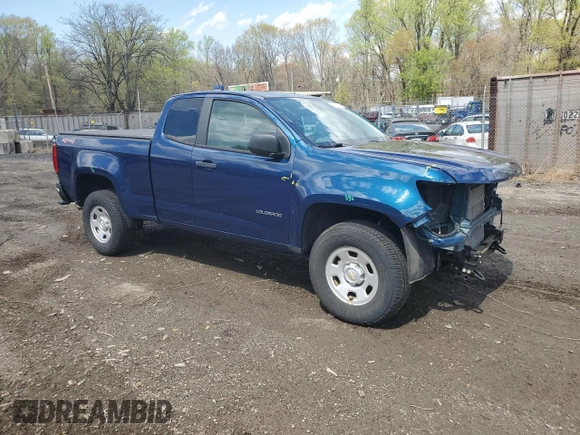 2020 Chevrolet Colorado 4WD Work Truck with VIN 1GCHTBEN4L1104709, listed as a Copart auction lot 52408375 with 24,631 mi miles and Salvage Title. Bid and sale history available at carsss.com. Image 4.