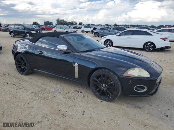 2007 Jaguar XK with VIN SAJDA44B275B02743, listed as a Copart auction lot 71229724 with 93,721 mi miles and Clean Title. Bid and sale history available at carsss.com. Image 4.