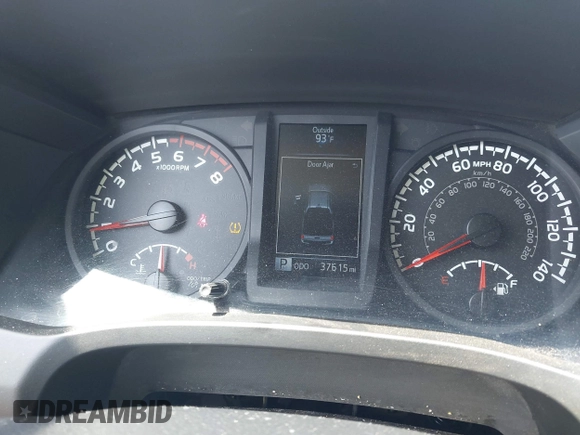 2018 Toyota Tacoma SR with VIN 5TFAX5GN5JX126118, listed as a IAAI auction lot 41949791 with 37,615 mi miles and . Bid and sale history available at DreamBid. Image 15.