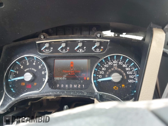 2012 Ford F-150 XL with VIN 1FTFW1ET0CFA73954, listed as a IAAI auction lot 42383357 with 113,210 mi miles and . Bid and sale history available at DreamBid. Image 7.
