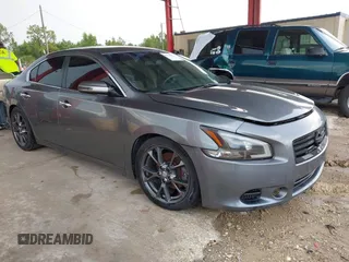 2014 Nissan Maxima S with VIN 1N4AA5APXEC462328, listed as a IAAI auction lot 42721791 with 160,818 mi miles and . Bid and sale history available at DreamBid. Image 1.