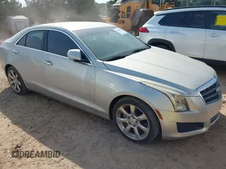 2013 Cadillac ATS Luxury z VIN 1G6AB5RA2D0117112, wystawiony jako IAAI lot #42288670 z przebiegiem 131 515 mil mil oraz . Historia ofert i sprzedaży dostępna na DreamBid. Obrazek 1.
