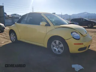 2007 Volkswagen Beetle with VIN 3VWPF31Y47M420531, listed as a Copart auction lot 87063014 with 55,736 mi miles and Salvage title. Bid and sale history available at DreamBid. Image 4.