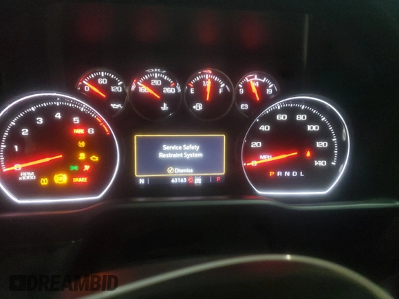 2022 Chevrolet Silverado 1500 LT Trail Boss with VIN 1GCPYFEL1NZ216763, listed as a Copart auction lot 83351734 with 63,163 mi miles and Clean Title. Bid and sale history available at DreamBid. Image 9.