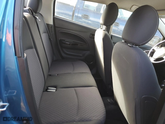 2017 Mitsubishi Mirage SE with VIN ML32A4HJ3HH020317, listed as a Copart auction lot 41886075 with 118,363 mi miles and Salvage Title. Bid and sale history available at carsss.com. Image 10.