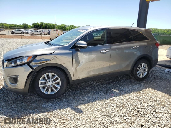 2018 Kia Sorento LX with VIN 5XYPG4A32JG431056, listed as a Copart auction lot 52992555 with 36,415 mi miles and Salvage Title. Bid and sale history available at carsss.com. Image 1.