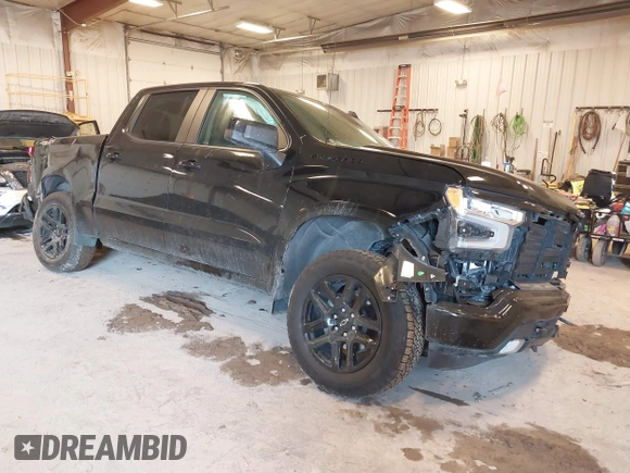2024 Chevrolet Silverado 1500 RST with VIN 1GCPDEEK6RZ118704, listed as a IAAI auction lot 41751979 with 16,206 mi miles and . Bid and sale history available at DreamBid. Image 1.