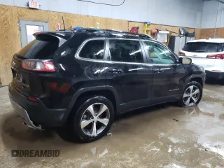 2022 Jeep Cherokee Limited with VIN 1C4PJMDX3ND506383, listed as a Copart auction lot 47284505 with 5,557 mi miles and Salvage Title. Bid and sale history available at DreamBid. Image 3.