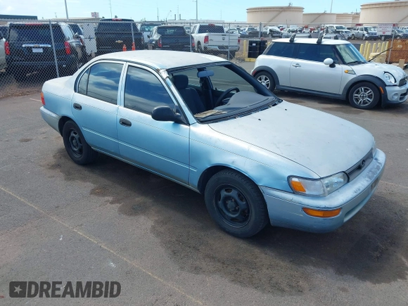1993 Toyota Corolla with VIN JT2AE04E8P0034606, listed as a IAAI auction lot 42226816 with 78,266 mi miles and . Bid and sale history available at DreamBid. Image 1.