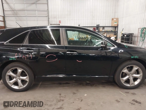 2013 Toyota Venza LE with VIN 4T3BK3BB5DU093764, listed as a IAAI auction lot 42014046 with 240,491 mi miles. Bid and sale history available at carsss.com. Image 14.