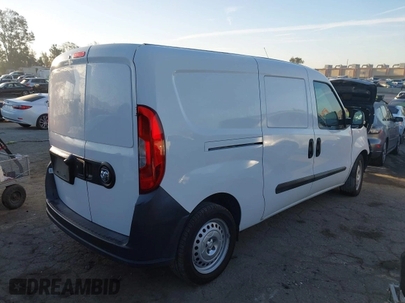 2017 Ram ProMaster City Cargo Tradesman with VIN ZFBERFABXH6F14256, listed as a IAAI auction lot 41828998 with 145,345 mi miles and . Bid and sale history available at carsss.com. Image 4.