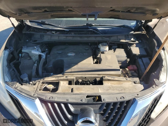 2017 Nissan Murano SL with VIN 5N1AZ2MG5HN121338, listed as a Copart auction lot 81623394 with 152,818 mi miles and Salvage Title. Bid and sale history available at carsss.com. Image 13.