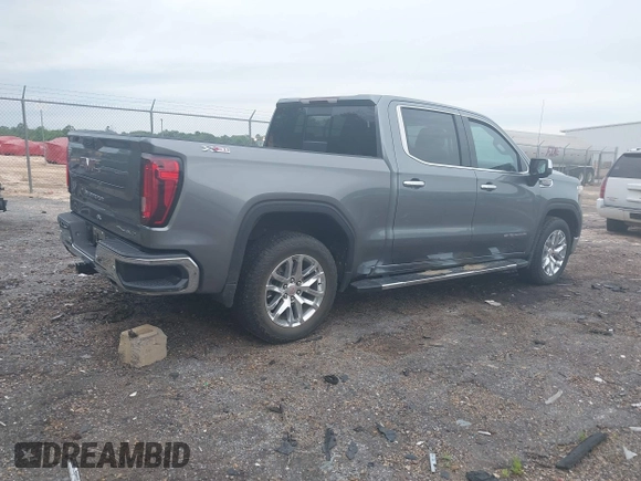 2022 GMC Sierra 1500 SLT with VIN 3GTU9DEL0NG132163, listed as a IAAI auction lot 42209503 with 44,924 mi miles and . Bid and sale history available at DreamBid. Image 4.