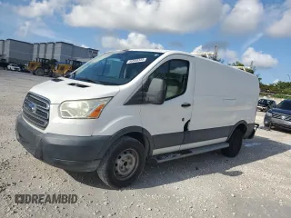 2015 Ford Transit Cargo with VIN 1FTNR1ZM8FKA33669, listed as a Copart auction lot 63588345 with 86,260 mi miles and Salvage title. Bid and sale history available at DreamBid. Image 1.