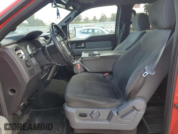 2012 Ford F-150 XL with VIN 1FTEW1CM9CKD48025, listed as a Copart auction lot 50922245 with 143,337 mi miles and Salvage Title. Bid and sale history available at carsss.com. Image 7.