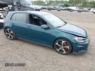 2019 Volkswagen GTI S z VIN 3VW5T7AU5KM025738, wystawiony jako IAAI lot #42246345 z przebiegiem 24 563 mil mil oraz . Historia ofert i sprzedaży dostępna na DreamBid. Obrazek 1.