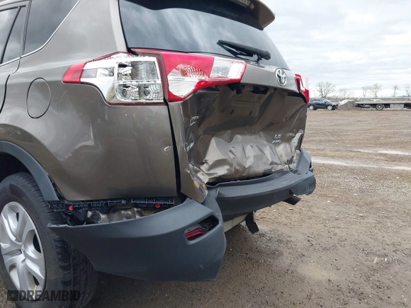 2015 Toyota RAV4 LE with VIN 2T3BFREV1FW245801, listed as a IAAI auction lot 42039074 with 129,181 mi miles. Bid and sale history available at carsss.com. Image 19.