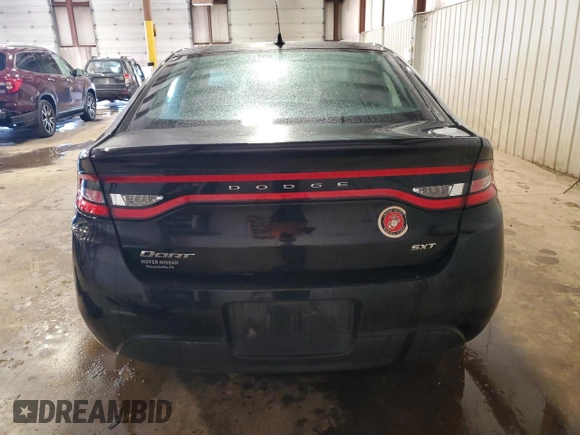 2013 Dodge Dart SXT with VIN 1C3CDFBA7DD233631, listed as a Copart auction lot 53117205 with 159,315 mi miles and Salvage Title. Bid and sale history available at carsss.com. Image 6.