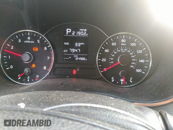 2018 Kia Forte LX with VIN 3KPFK4A79JE210080, listed as a IAAI auction lot 40681931 with 124,986 mi miles and . Bid and sale history available at DreamBid. Image 7.