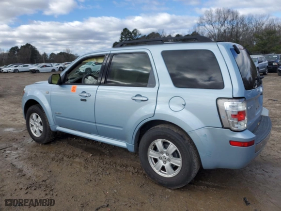 2008 Mercury Mariner with VIN 4M2CU81Z18KJ18646, listed as a Copart auction lot 47645155 with 108,623 mi miles and Salvage Title. Bid and sale history available at carsss.com. Image 2.
