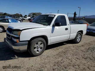 2003 Chevrolet Silverado 1500 with VIN 1GCEC14X33Z107067, listed as a Copart auction lot 49863485 with 255,257 mi miles and Salvage Title. Bid and sale history available at carsss.com. Image 1.