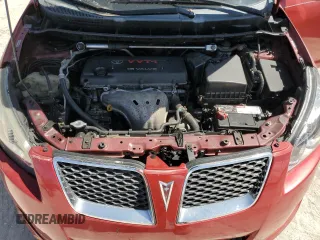2009 Pontiac Vibe GT with VIN 5Y2SR67059Z410910, listed as a Copart auction lot 62497825 with 180,431 mi miles and Clean title. Bid and sale history available at DreamBid. Image 11.