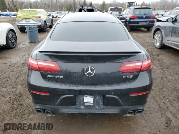 2019 Mercedes-Benz E-Class AMG E 53 with VIN WDD1J6BB3KF082136, listed as a Copart auction lot 46835105 with 0 mi miles and Salvage Title. Bid and sale history available at carsss.com. Image 6.