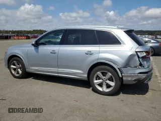 2020 Audi Q7 Premium with VIN WA1AJAF70LD010885, listed as a Copart auction lot 52346325 with 51,962 mi miles and Salvage Title. Bid and sale history available at carsss.com. Image 2.
